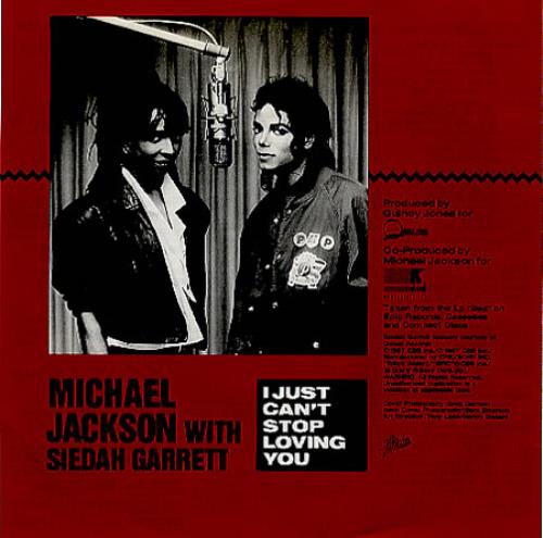 Michael Jackson I Just Can't Stop Loving You Japanese Promo 7